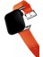 Watch 2 3 4 5 6 7 8 9 Se 38 40 41MM Uyumlu Mushy Silikon Kordon Orange 1