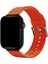 Watch 2 3 4 5 6 7 8 9 Se 38 40 41MM Uyumlu Mushy Silikon Kordon Orange 2