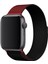 Watch 2 3 4 5 6 7 8 9 Se 42 44 45 49MM Uyumlu Milano Çelik Kordon Black Red 2