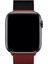 Watch 2 3 4 5 6 7 8 9 Se 42 44 45 49MM Uyumlu Milano Çelik Kordon Black Red 3