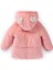 Yeni Trend Sevimli Baby Oyuncak Tavşan Içi Kürklü Soft Kumaş Cepli Kapüşonlu Kışlık Kaban-Mont 4