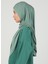Fermuarlı Viskon Hijab - Çağla - Ecardin 3