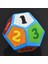 Pu Polyhedral Rol Oyun Oyunu Oyun Oyun Öğrenimi Oyun Aksesuarları Numaraları 1-12 (Yurt Dışından) 4