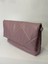 Clutch Çanta Gülkurusu Lila Askılı 35X20 2