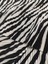 Kadın Zebra Desenli Ispanyol Kollu Kemerli Uzun Tesettür Elbise 4