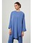 Desen Dokulu Cepli Indigo Tunik 2