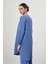 Desen Dokulu Cepli Indigo Tunik 3