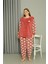Welsoft Polar Kadın Büyük Beden Pudra Pijama Takımı 808042 3