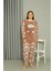 Welsoft Polar Kadın Büyük Beden Sütlü Kahve Pijama Takımı 808044 1