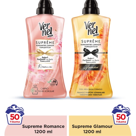 Vernel Max Supreme Romance 1.2L & Vernel Max Supreme Glamour Fiyatı