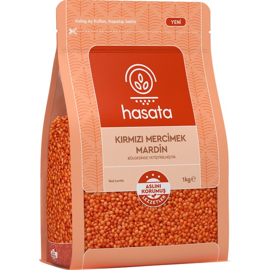 Hasata Mardin Kırmızı Mercimek 1kg