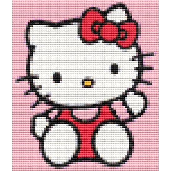 Movas Sanat Hello Kitty | Mozaik Sticker | 16x19  | E20203901