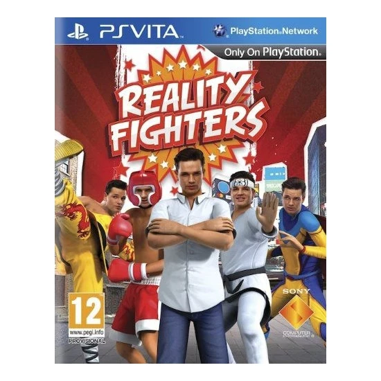 Pop Konsol Reality Fighters Playstation Vita Oyun Orjinal Ps Vita Oyun