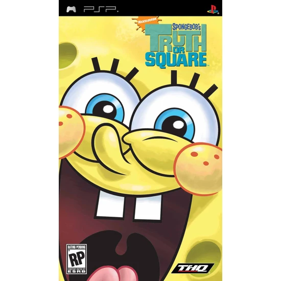 Pop Konsol Spongebob's Truth Or Square Psp Oyun Psp Umd Oyun Kutusuz Sünger Bob Oyunu