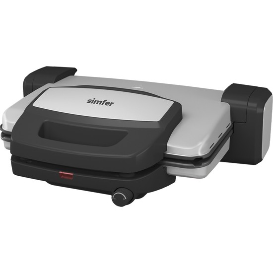 Simfer Pratica Gri 6 Dilim Tost Makinesi 1800 W Teflon Plaka ile Kolay Temizlenebilir Özellik