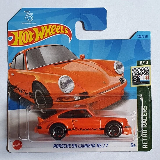 Hot Wheels Porsche 911 Carrera Rs 2.7 (2023 -HKJ82)