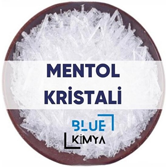 Blue Kimya Kristal Mentol  Saf Menthol Kristali 1 kg