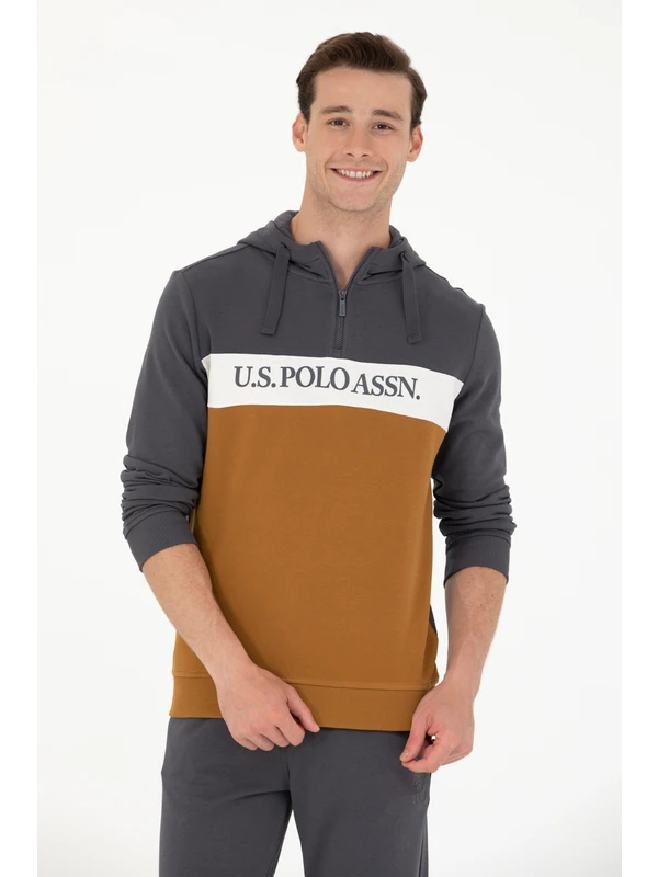 U.S. Polo Assn. Erkek Antrasit Sweatshirt 50274052-VR006