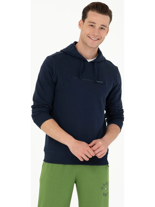 U.S. Polo Assn. Erkek Lacivert Sweatshirt 50276407-VR033
