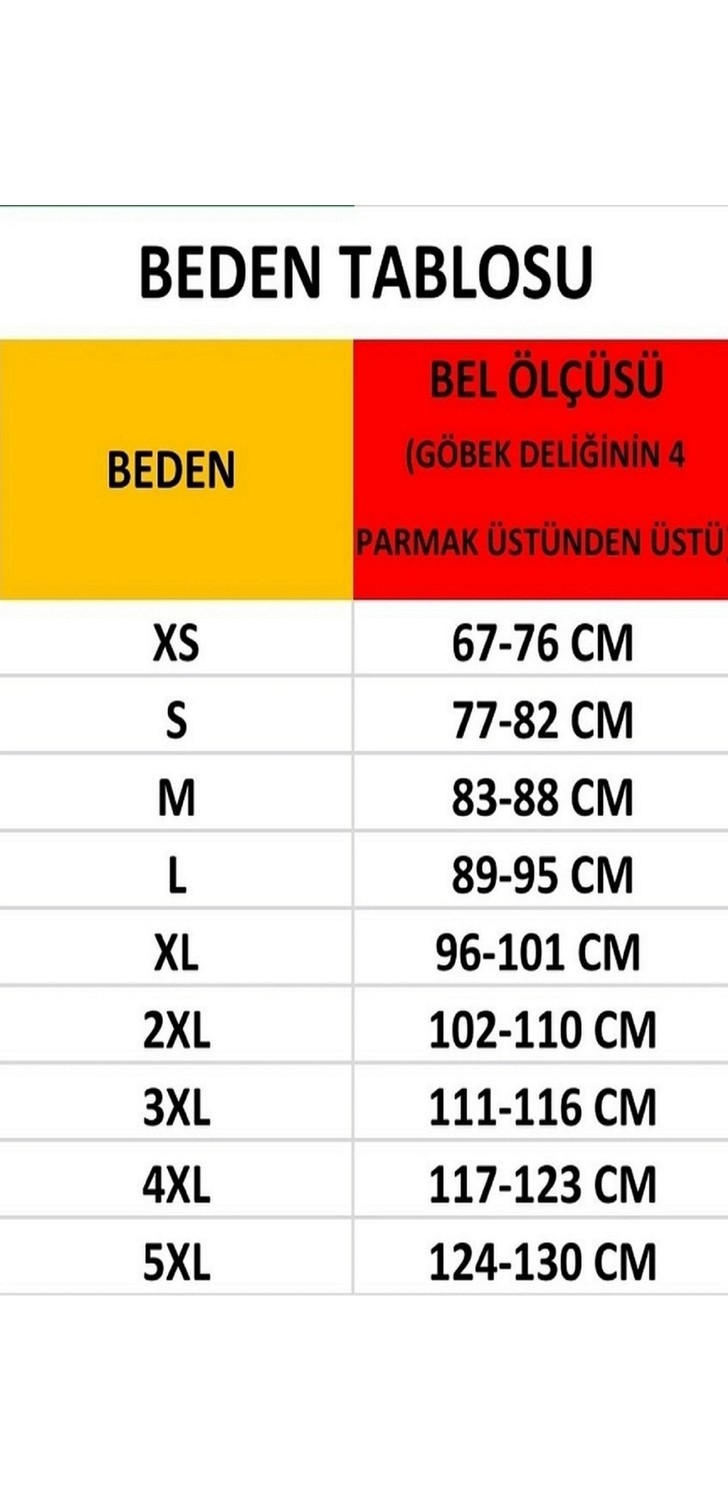 Emba Korse Bel Destekleyici Askısız Sıkılaştırıcı Lateks Doğum Sonrası Latex Korse Bel ve Göbek Korsesi görsel 5