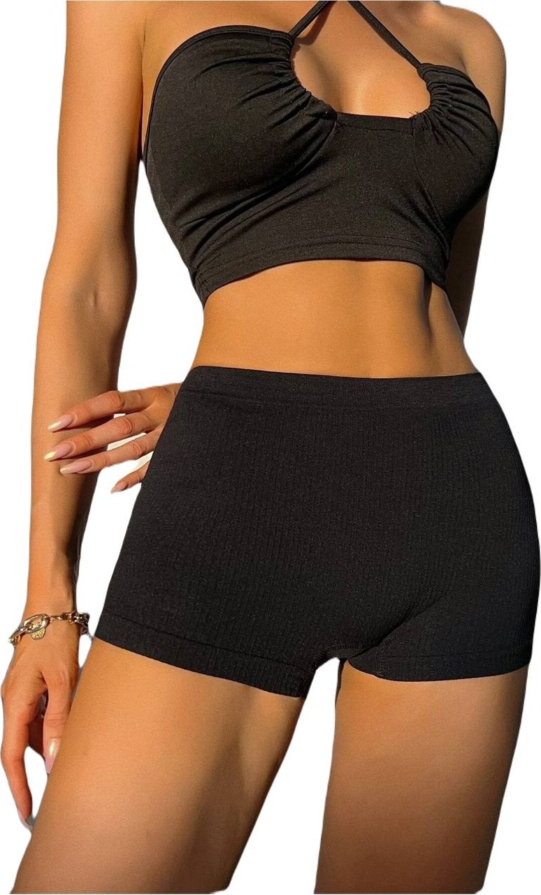 Fancy&Dancy Kadın Kaşkorse Kumaş Boxer Şort Külot 60300 görsel 6