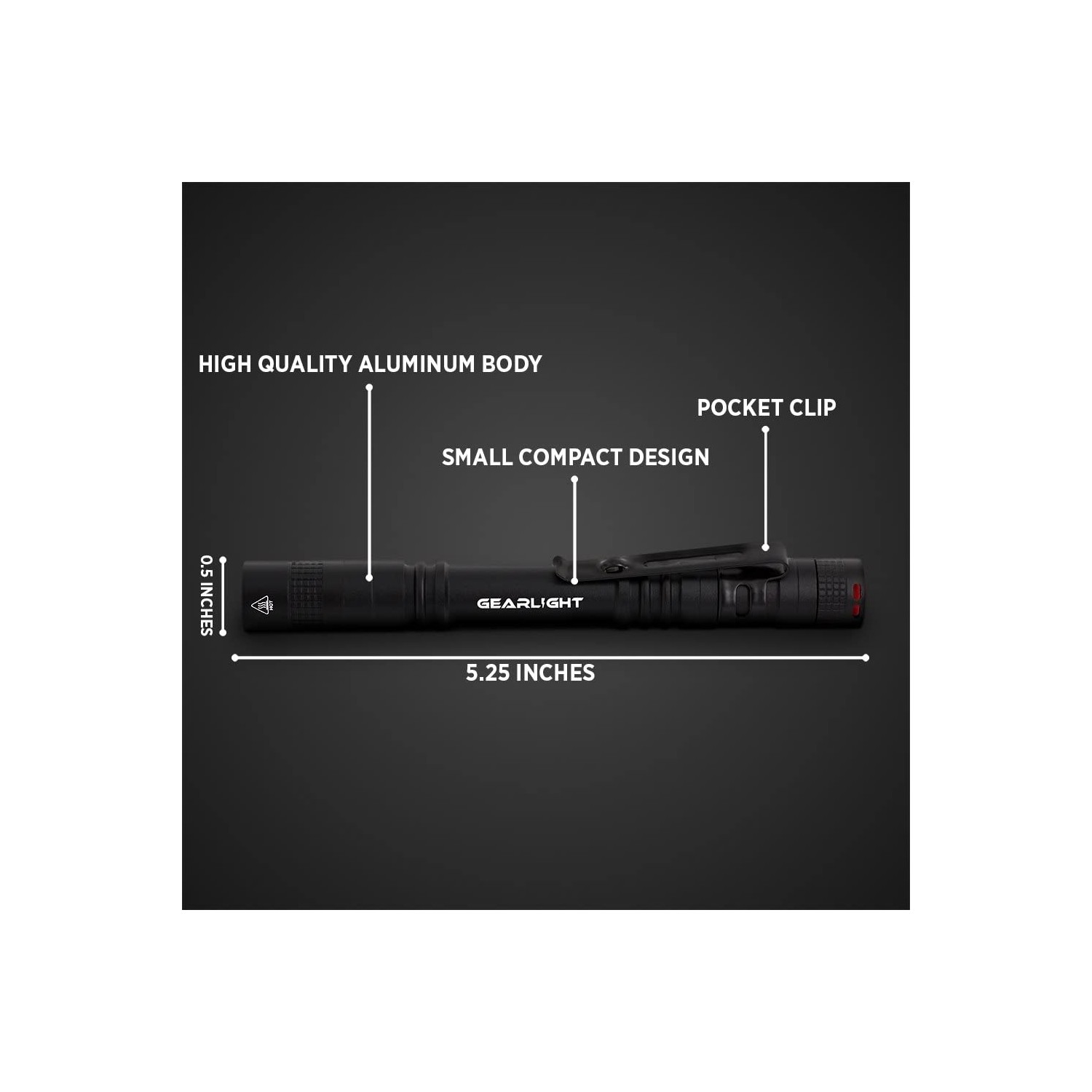 Gear Light Gearlight S100 LED Kalem Tipi El Feneri [2'li Fiyatı