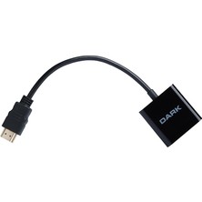 DARK DK-HD-AHDMIXVGA4 0.15metre HDMI-VGA (D) Görüntü Adaptörü Siyah 1080p