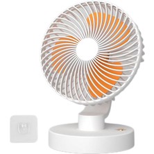 Htun 1200 Mah Plastik Elle Tutulan Fan, Basit, Taşınabilir, Çok Işlevli, Büyük Rüzgar ve Sessiz Fan (Yurt Dışından)