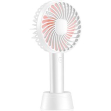 Htun 1200MAHPLISTIC El Fan, Taşınabilir Şarj Edilebilir Usb, Öğrenci Yurtlarında Küçük Fan Için Uygundur (Yurt Dışından)