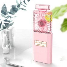 Htun Yaratıcı Taşınabilir El Parfüm Fanı, Mini USB Şarj Edilebilir Aromaterapi Parfüm Kutusu Fan (Yurt Dışından)