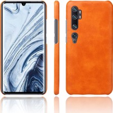 4U Sky Xiaomi Mi Cc9 Pro/ Mi Için Crazy Horse Pu Deri Kaplamalı Sert Pc Kılıfı Not 10/ Mi Note 10 Pro-Pro-Onge (Yurt Dışından)