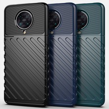 4U Sky Twill Doku Kapağı Xiaomi Redmi K30 Pro/poco F2 Pro-Black Için Yumuşak Tpu Telefon Kılıfı (Yurt Dışından)