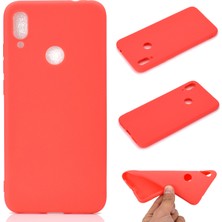 4U Sky Xiaomi Redmi Için Yumuşak Buzlu Tpu Kılıfı Not 7s/not 7/not 7 Pro (Hindistan) -Red (Yurt Dışından)