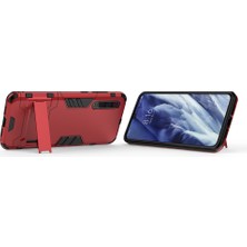 4U Sky Xiaomi Mi 9 Pro-Red Için Kickstand ile Pc+Tpu Serin Kılıf (Yurt Dışından)