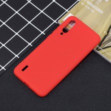 4U Sky Candy Renk Xiaomi Mi Cc9/ Mi Cc9 Meitu Edition/ Mi 9 Lite-Red Için Şeker Renk Yumuşak Tpu Telefon Kapak Kılıfı (Yurt Dışından)