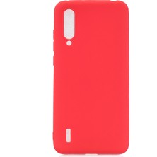 4U Sky Candy Renk Xiaomi Mi Cc9/ Mi Cc9 Meitu Edition/ Mi 9 Lite-Red Için Şeker Renk Yumuşak Tpu Telefon Kapak Kılıfı (Yurt Dışından)