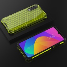 4U Sky Petek Deseni Şok Geçirmez Tpu+Pc Xiaomi Mi Cc9/ Mi Cc9 Meitu Edition/ Mi 9 Lite-Green Için (Yurt Dışından)