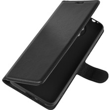 4U Sky Xiaomi Redmi K30 Pro/poco F2 Pro-Black Için Litchi Skin Deri Cüzdan Stand Kılıfı (Yurt Dışından)