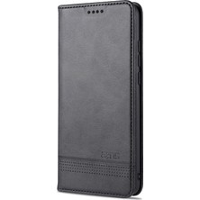 4U Sky Xiaomi Mi 10/10 Pro Phone Cover-Black Için Otomatik Emilmiş Deri Cüzdan Stand Kılıfı (Yurt Dışından)