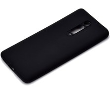 4U Sky Xiaomi Redmi K20/MI 9T/K20 Pro/mi 9t Pro-Black Için Düz Renk Yumuşak Buzlu Tpu Kılıf (Yurt Dışından)