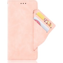 4U Sky Deri Cüzdan Stand Hücre Kaplama Kılıfı Xiaomi Mi 9 Lite/ Mi Cc9/ Mı Cc9 Meitu Edition-Pink Için Birden Fazla Kart Yuvası (Yurt Dışından)