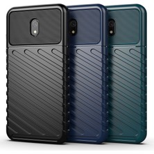 4U Sky Twill Doku Yumuşak Tpu Xiaomi Için Redmi 8A-BLACK Için (Yurt Dışından)