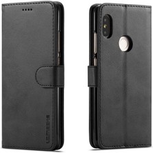 4U Sky Cüzdan Standı Deri Koruyucu Kılıfı Xiaomi Redmi Note 5 Pro (Çift Kamera)/redmi Note 5 (Çin) -Black (Yurt Dışından)