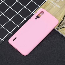 4U Sky Candy Renk Xiaomi Mi Cc9/ Mi Cc9 Meitu Edition/ Mi 9 Lite-Pink Için Şeker Renk Yumuşak Tpu Telefon Kapak Kılıfı (Yurt Dışından)