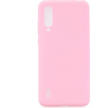 4U Sky Candy Renk Xiaomi Mi Cc9/ Mi Cc9 Meitu Edition/ Mi 9 Lite-Pink Için Şeker Renk Yumuşak Tpu Telefon Kapak Kılıfı (Yurt Dışından)