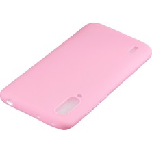 4U Sky Candy Renk Xiaomi Mi Cc9/ Mi Cc9 Meitu Edition/ Mi 9 Lite-Pink Için Şeker Renk Yumuşak Tpu Telefon Kapak Kılıfı (Yurt Dışından)