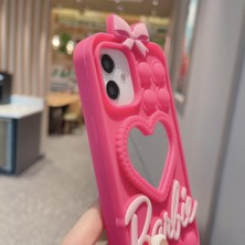 Hainan Shenda Iphone 6/7/8p Için Barbie Desenli Telefon Kılıfı - Kırmızı (Yurt Dışından)