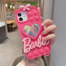 Hainan Shenda Iphone 6/7/8p Için Barbie Desenli Telefon Kılıfı - Kırmızı (Yurt Dışından)