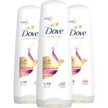 Dove Saç Bakım Kremi Uzun Saç Terapisi Uzun Yıpranmış Saçlar Için 350 ml X3