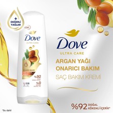 Dove Saç Bakım Kremi Argan Yağı Onarıcı Bakım 350 ml x 3